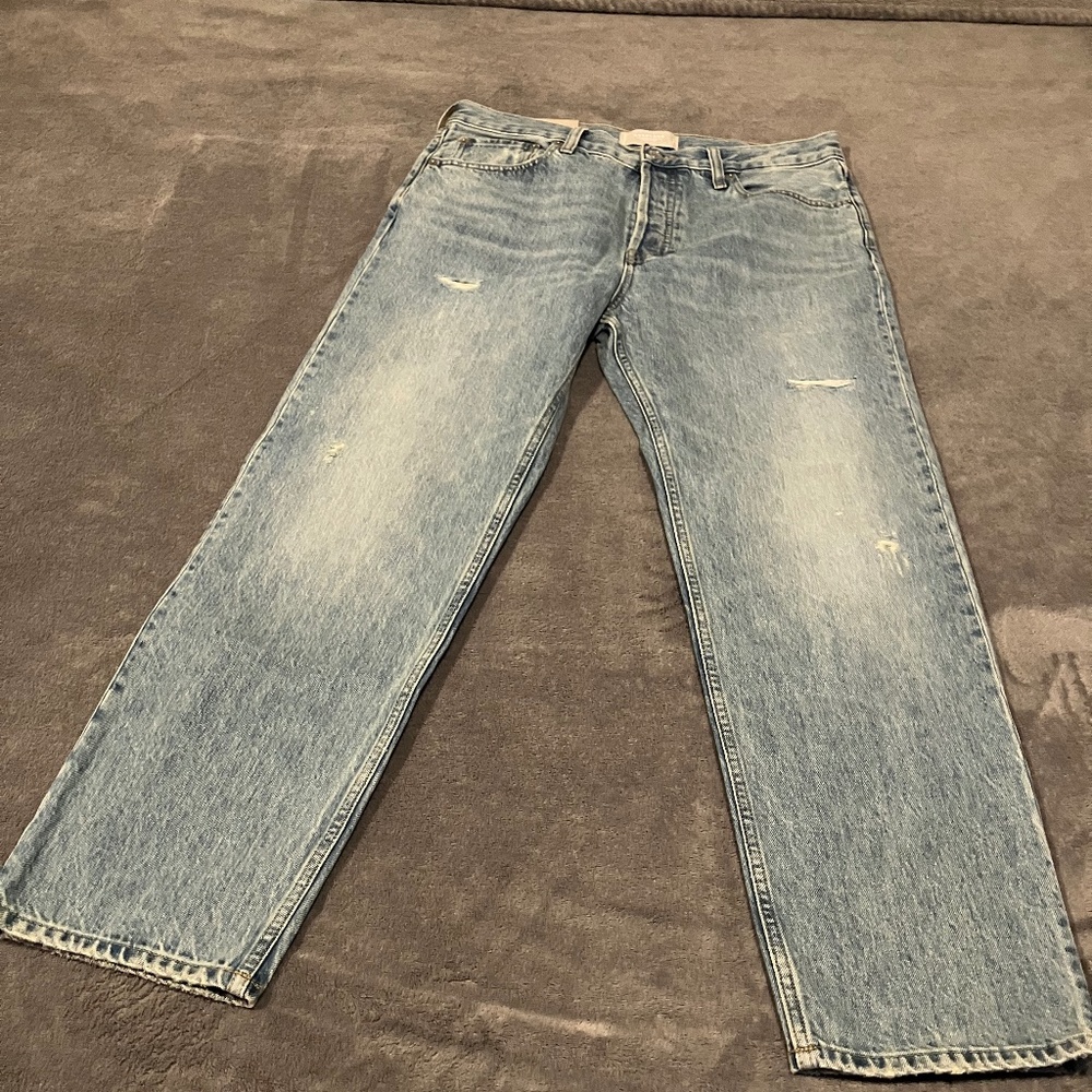 Everlane The Rigid Slouch Jean Broke-in Blue Size 28